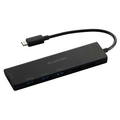 エレコム USB Type-C 6ポートUSBハブ(10Gbps) ブラック U3HC-H060BK 1個