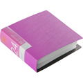 バッファロー CD&DVDファイルケース ブックタイプ 24枚収納 ピンク BSCD01F24PK 1個