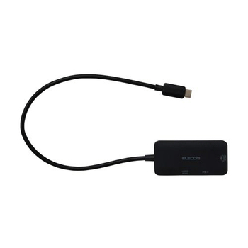 エレコム ドッキングステーション3in1(充電+映像出力) ブラック DST-C31BK 1個