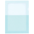 コクヨ ペーパーホルダー(オール紙)(窓付き) A4 ブルー フ-RKM750B 1パック(5枚)