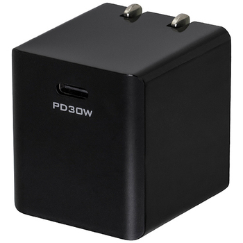 オウルテック PD30W対応 AC充電器 ブラック OWL-APD30C1-BK 1個