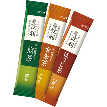 片岡物産 辻利 インスタントバラエティパック 三種の茶あわせ 0.8g 1箱(100本)