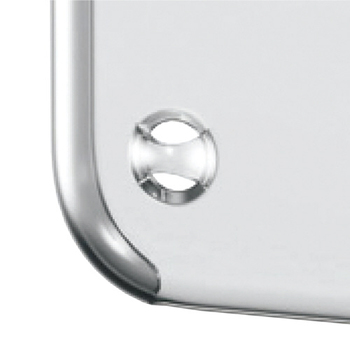 エレコム iPhone6s/6用シェルカバー ストラップ穴付 クリア PM-A15PVSTCR 1個