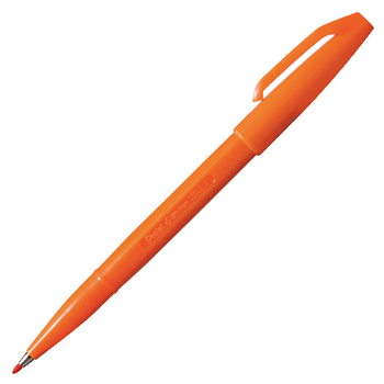 ぺんてるサインペン 橙 S520-FD 1カートン(10本)