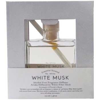 三和トレーディング Re:White ファイバー&アルコールフリーディフューザー ホワイトムスク 100ml 1個