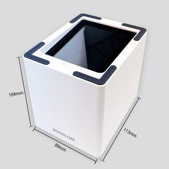 ビジコム デスクトップQRコードリーダー USBタイプ Type-Cケーブルモデル スノーホワイト BC-NL3000U2-W-C 1台