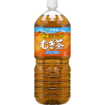 伊藤園 健康ミネラルむぎ茶 2L ペットボトル 1セット(12本:6本×2ケース)
