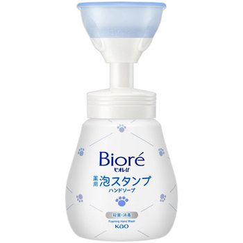 花王 ビオレu 薬用泡スタンプハンドソープ にくきゅう型 マイルドシトラスの香り 本体 240mL 1本