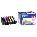 エプソン インクカートリッジ 増量6色パック IC6CL70L 1箱(6個:各色1個)