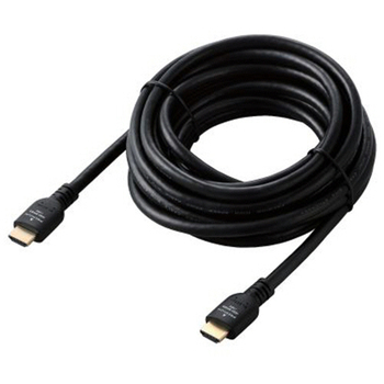 エレコム PREMIUM HIGH SPEED HDMIケーブル ブラック 5.0m DH-HDPS14E50BK2 1本