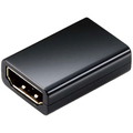 エレコム HDMI延長アダプター(タイプA-タイプA)スリム ブラック RoHS指令準拠(10物質) AD-HDAASS01BK 1個
