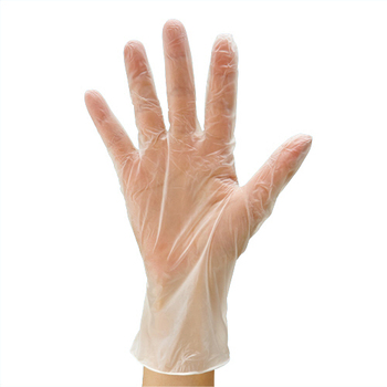 川西工業 ビニール使いきり手袋 粉なし L #2026 1セット(2000枚:100枚×20箱)