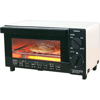 YAMAZEN オーブントースター ホワイト YTB-D100(W) 1台