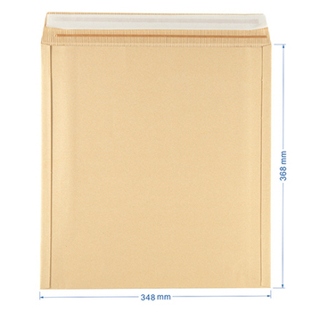 今村紙工 紙製クラフトクッション封筒 348×368+50mm KF-LL 1パック(25枚)