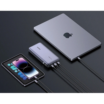 ユーグリーン 大容量急速充電モバイルバッテリー 25000mAh 90597A 1個