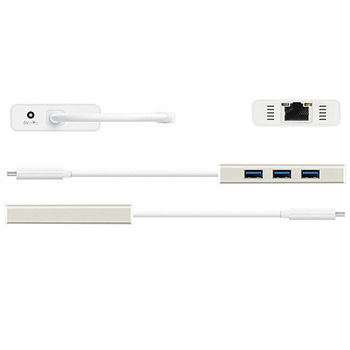 j5 Create Type-C to ギガビットイーサネット&USB3.0Adapter JCH471 1個