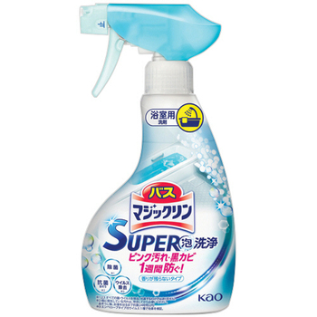 花王 バスマジックリン SUPER泡洗浄 香りが残らないタイプ 本体 350ml 1本