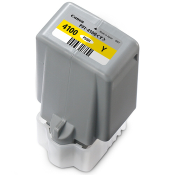 キヤノン インクタンク PFI-4100Y 顔料イエロー 80mL 6780C004 1個
