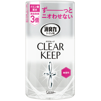 エステー トイレの消臭力 CLEAR KEEP 無香料 400ml 1セット(3個)