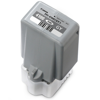 キヤノン インクタンク PFI-4100GY 顔料グレー 80mL 6783C004 1個