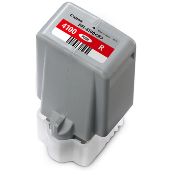 キヤノン インクタンク PFI-4100R 顔料レッド 80mL 6785C004 1個
