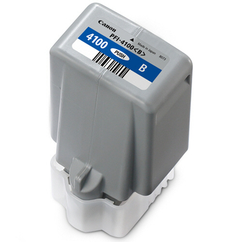 キヤノン インクタンク PFI-4100B 顔料ブルー 80mL 6786C004 1個