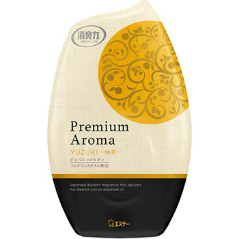 エステー お部屋の消臭力 Premium Aroma 柚黄 400ml 1セット(3個)