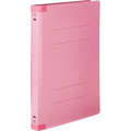 TANOSEE フラットファイル(背補強タイプ) 厚とじ A4タテ 250枚収容 背幅28mm ピンク 1セット(30冊:10冊×3パック)