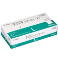 オオサキメディカル プラスチックグローブI L 1箱(100枚)