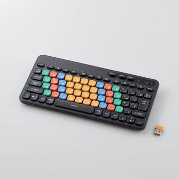 エレコム はじめてのキーボード KEY PALETTO(無線) ブラック TK-FS10DMKBK 1台