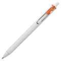 三菱鉛筆 ゲルインクボールペン ユニボール ワン 0.38mm オレンジ (軸色:オフホワイト) UMNS38.4 1本