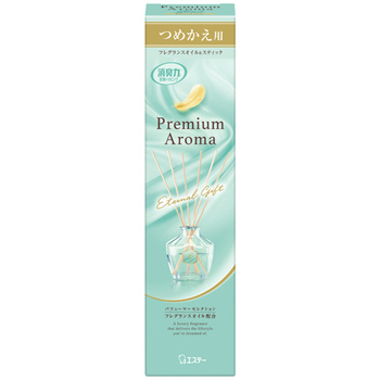 エステー 玄関・リビング用 消臭力 Premium Aroma Stick エターナルギフト つめかえ用 50mL 1個