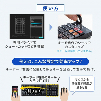 サンワサプライ プログラマブルテンキー(有線&Bluetoothモデル) NT-BT26BK 1個