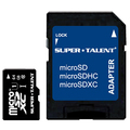 スーパータレント UHS-I CLASS10対応 microSDXCカード 64GB ST64MSU1P 1枚