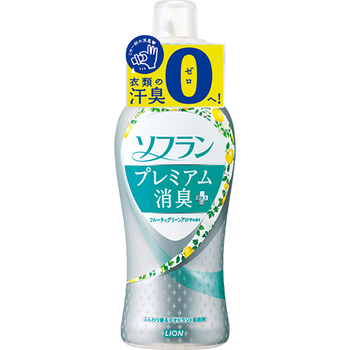 ライオン ソフラン プレミアム消臭プラス フルーティーグリーンアロマの香り 本体 620ml 1本