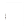 ヒサゴ マルチプリンタ帳票(FSC森林認証紙) B5 白紙 2面 FSC2052 1セット(500枚:100枚×5冊)