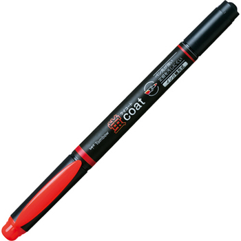 トンボ鉛筆 蛍コート ツインタイプ あか WA-TC94 1セット(10本)