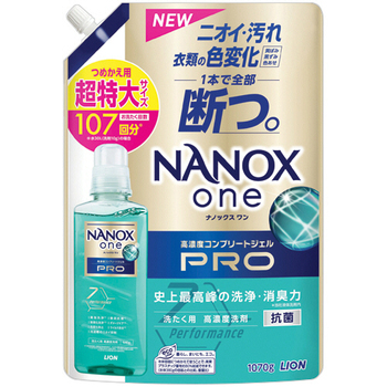 ライオン NANOX one PRO つめかえ用 超特大 1070g 1個