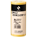 ニチバン マスキングテープ No.2311 24mm×18m 厚み0.092mm 2311H-24 1パック(5巻)