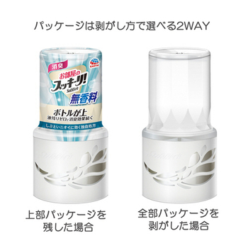 アース製薬 お部屋のスッキーリ! 無香料 400mL 1個