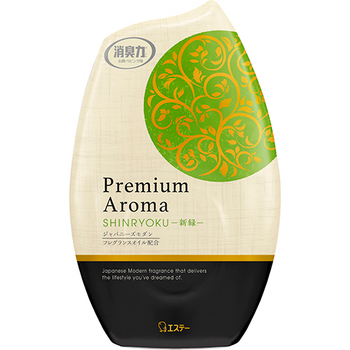 エステー お部屋の消臭力 Premium Aroma 新緑 400ml 1個