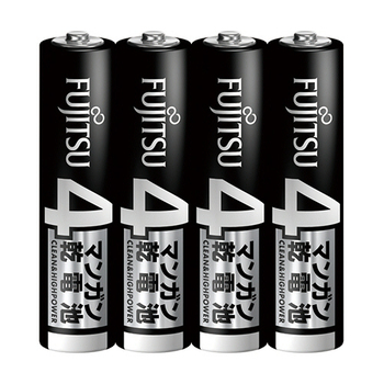 FDK 富士通 マンガン乾電池 単4形 R03U(4S) 1セット(40本:4本×10パック)