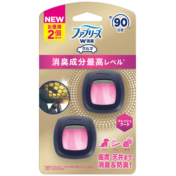 P&G ファブリーズ イージークリップ 消臭成分最高レベル フレッシュブーケ 2.2ml 1パック(2個)