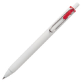 三菱鉛筆 ゲルインクボールペン ユニボール ワン 0.5mm 赤 (軸色:オフホワイト) UMNS05.15 1本