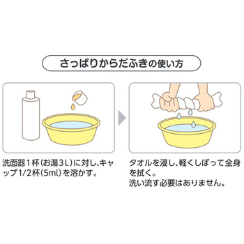 ピジョン ハビナース さっぱりからだふき 液体タイプ 400ml 1本