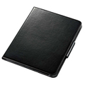エレコム iPad Air 10.9型用ソフトレザーケース/フラップカバー/ヴィーガンレザー/360度回転 ブラック TB-A20M360BK 1個