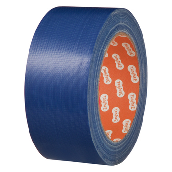 TANOSEE 布テープ(カラー) 50mm×25m 青 1セット(30巻)
