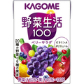カゴメ 野菜生活100 ベリーサラダ 100ml 紙パック 1ケース(36本)