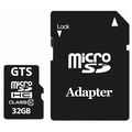 GTS microSDHCカード 32GB 40MB/s Class10 UHS-I 防水 GSMS032PAD 1枚
