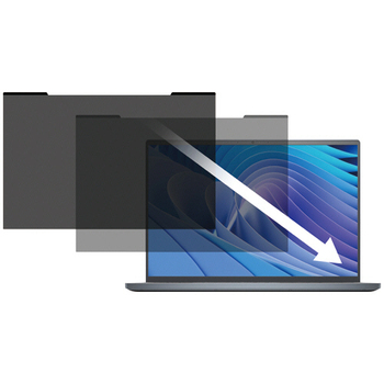 ユニーク WinGuard マグネット式プライバシーフィルム For Windowsノートパソコン13.3型(16:10) WIG1310PF 1枚